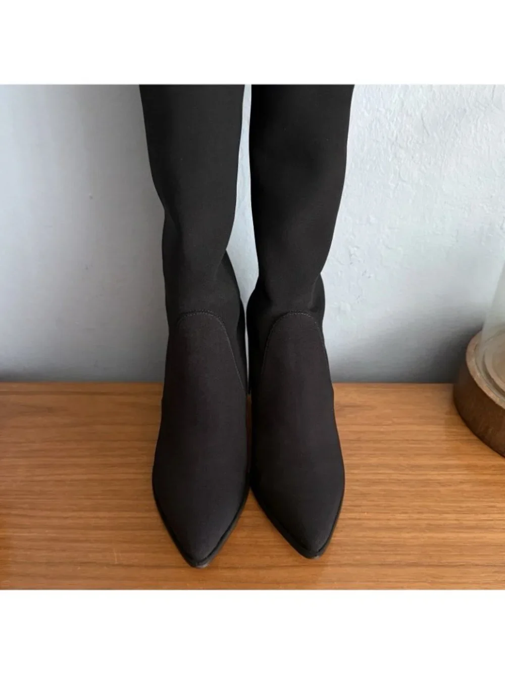 Stuart Weitzman HiChamp Microfiber Knee Thigh Boot